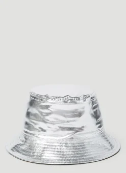 Men Paco Rabanne Hats^Metallic Bucket Hat