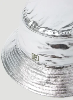 Men Paco Rabanne Hats^Metallic Bucket Hat