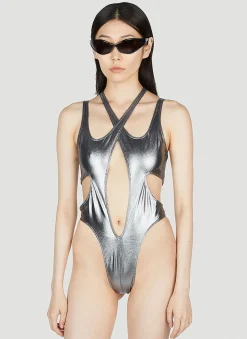 Metallic Swimsuit>Mugler Discount