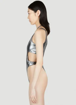 Metallic Swimsuit></noscript>Mugler Discount