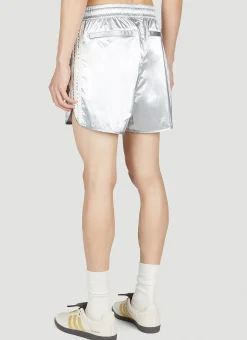 Metallic Track Shorts></noscript>adidas by Wales Bonner