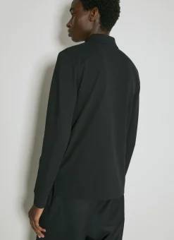 Men Saint Laurent Polo Shirts^Micro Waffle Knit Polo Shirt