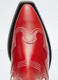 Mid Shaft Embroide Western Boots></noscript>GANNI Best