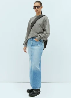 Midi Denim Skirt></noscript>Acne Studios Discount