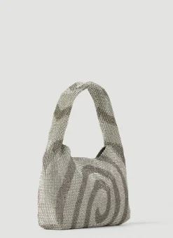 Mini Crystal Mesh Armpit Shoulder Bag>KARA Sale