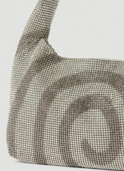 Mini Crystal Mesh Armpit Shoulder Bag></noscript>KARA Sale