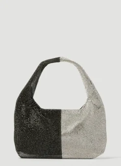 Mini Crystal Mesh Armpit Shoulder Bag>KARA Online