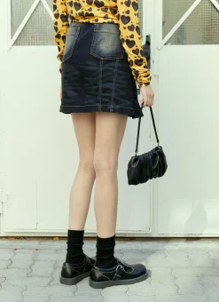 Mini Heart Denim Skirt></noscript>Reward If Found Online
