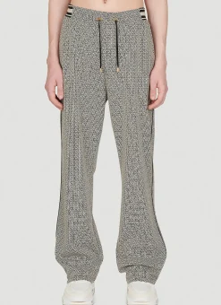 Men Balmain Track Pants^Mini Monogram Jacquard Pyjama Pants