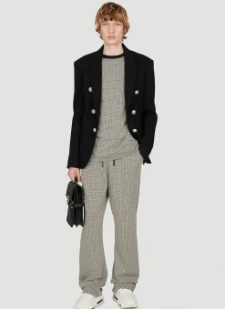 Men Balmain Track Pants^Mini Monogram Jacquard Pyjama Pants