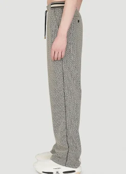 Men Balmain Track Pants^Mini Monogram Jacquard Pyjama Pants