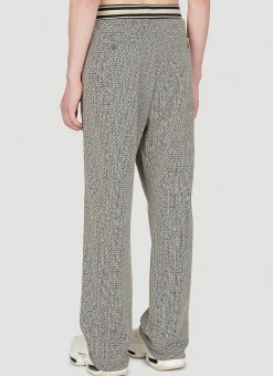 Men Balmain Track Pants^Mini Monogram Jacquard Pyjama Pants