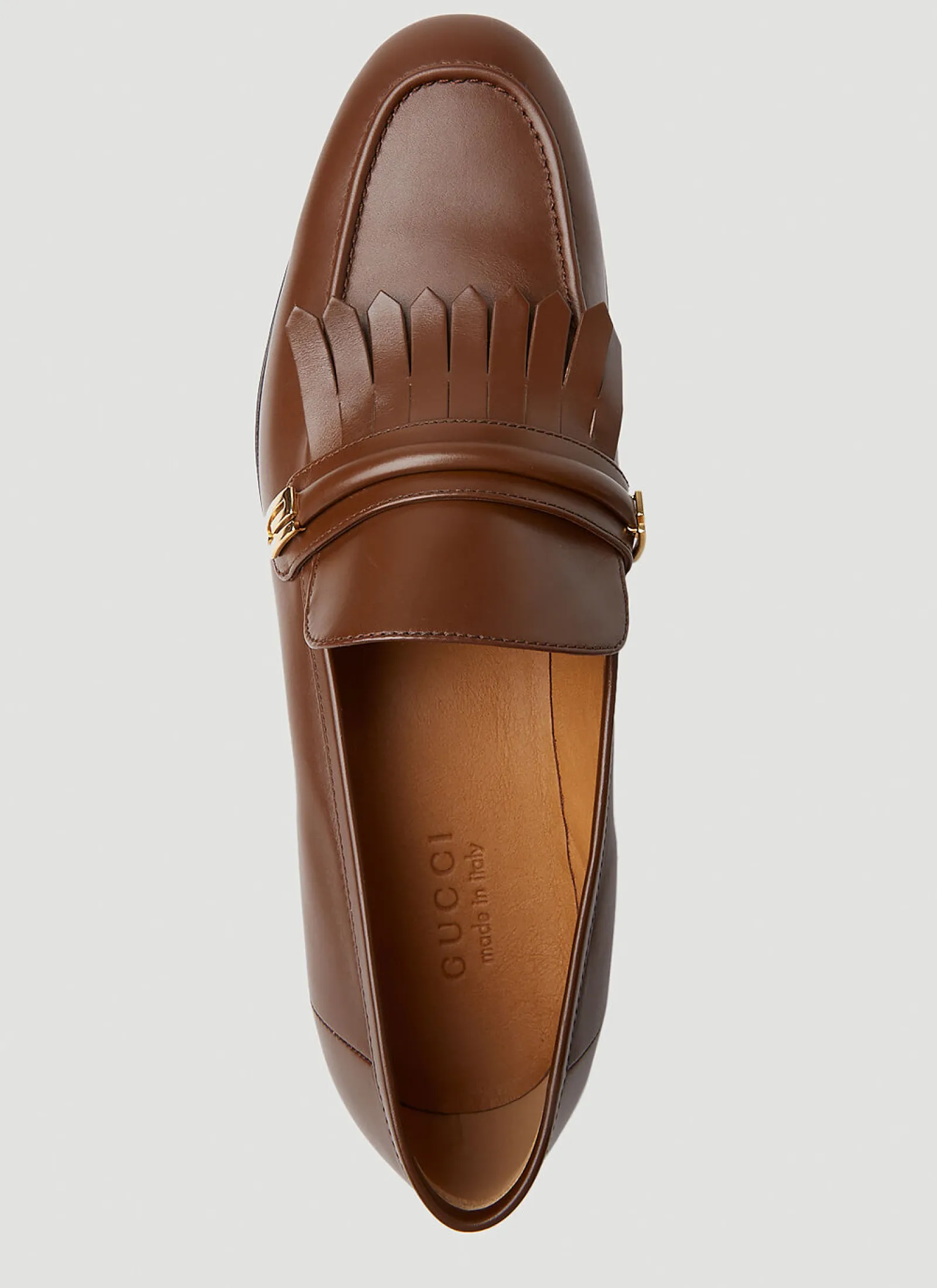 Men Gucci Loafers^Mirrored G Loafers