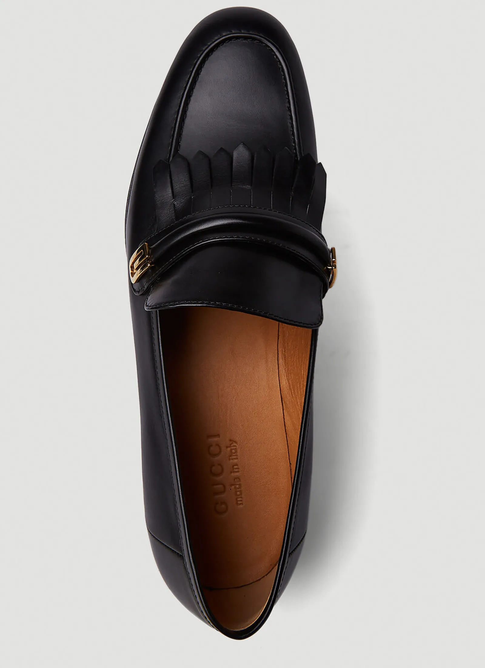 Men Gucci Loafers^Mirrored G Loafers