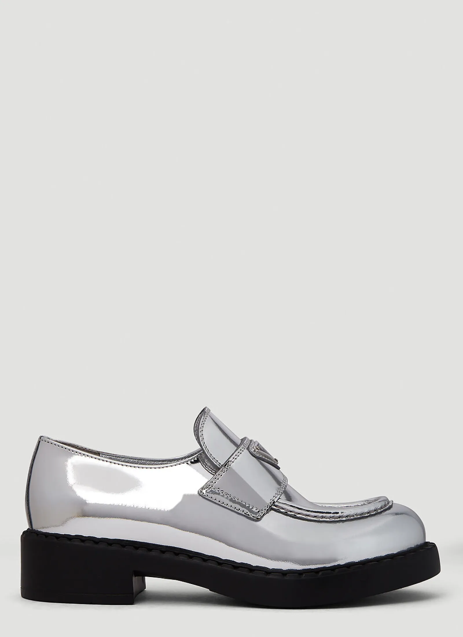 Mirrored Loafers>Prada New