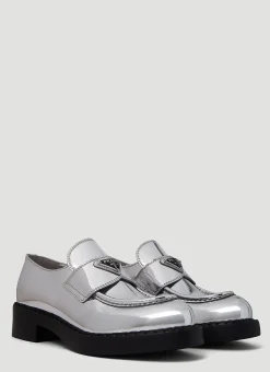 Mirrored Loafers>Prada New