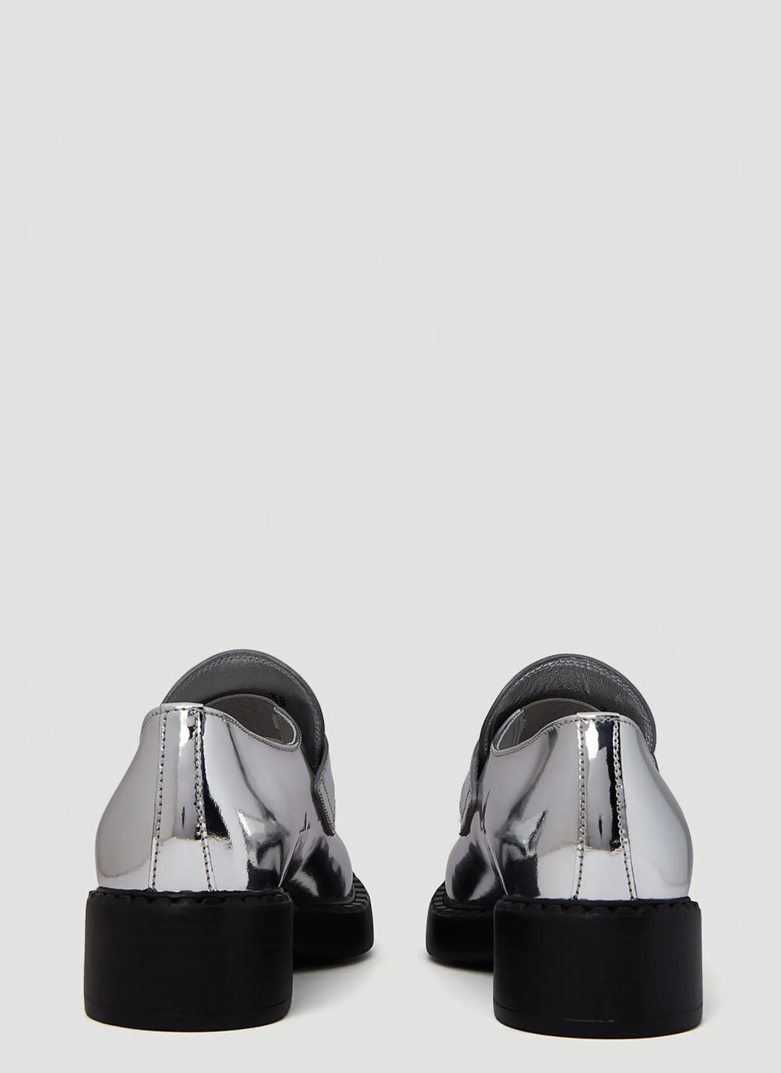 Mirrored Loafers>Prada New