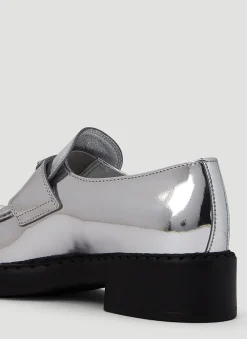 Mirrored Loafers><noscript><img width=