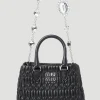 Miu Crystal Leather Handbag&gt;Miu Miu Sale