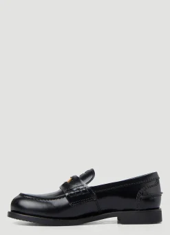 Moccasino Spazzolato Loafers></noscript>Miu Miu Hot