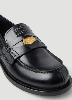 Moccasino Spazzolato Loafers></noscript>Miu Miu Hot