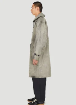 Men Applied Art Forms Coats^Modular Parka Coat