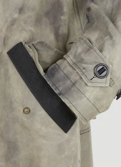 Men Applied Art Forms Coats^Modular Parka Coat