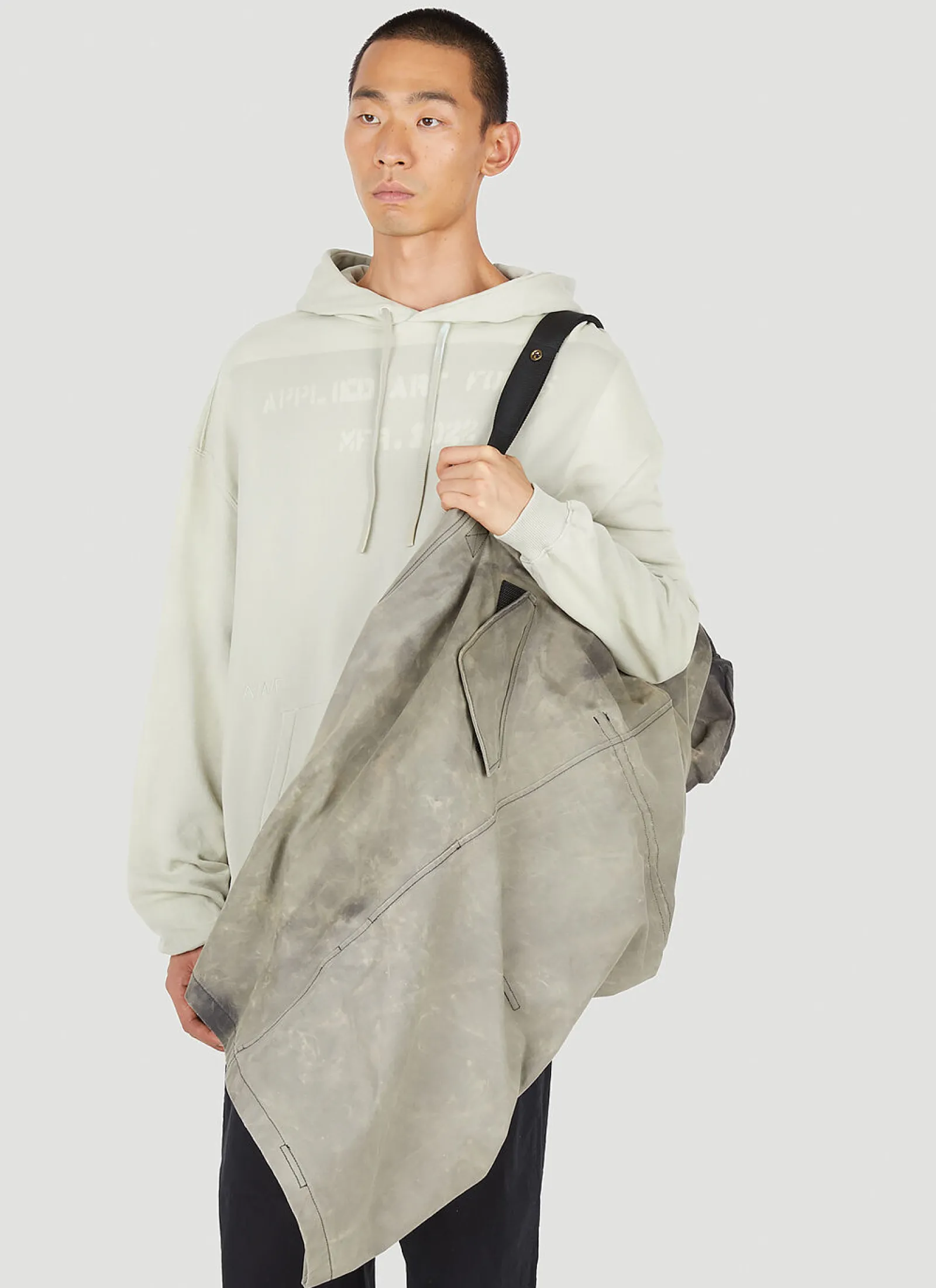 Men Applied Art Forms Coats^Modular Parka Coat