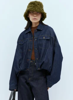 Men Dries Van Noten Hats^Mohair Bucket Hat