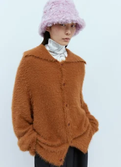 Men Dries Van Noten Hats^Mohair Bucket Hat