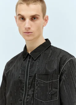 Men Marine Serre Tops^Moire Zephyr Top