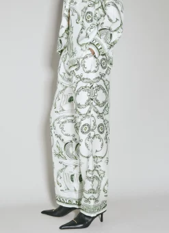 Money Print Silk Pants></noscript>Alexander Wang Outlet