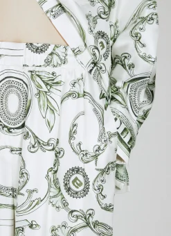 Money Print Silk Pants></noscript>Alexander Wang Outlet