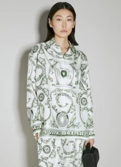 Money Print Silk Shirt>Alexander Wang Discount