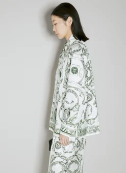 Money Print Silk Shirt></noscript>Alexander Wang Discount