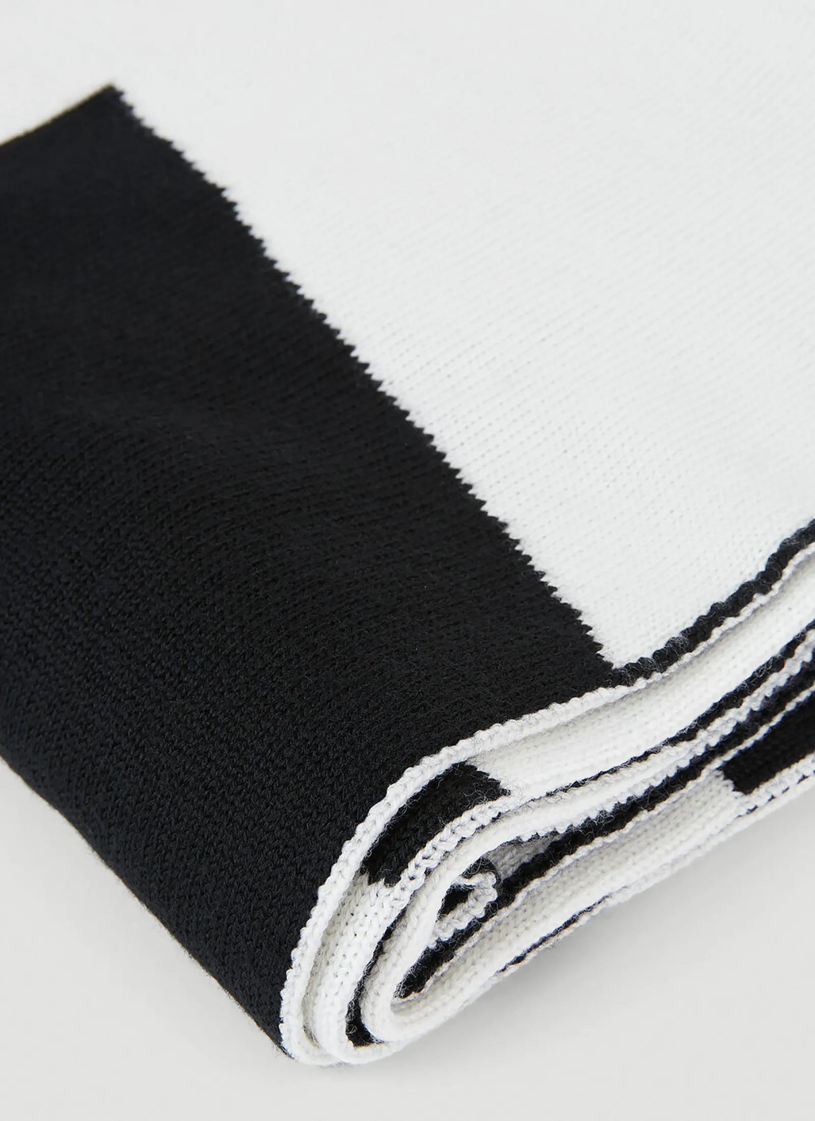 Men Helmut Lang Scarves^Monochrome Logo Scarf