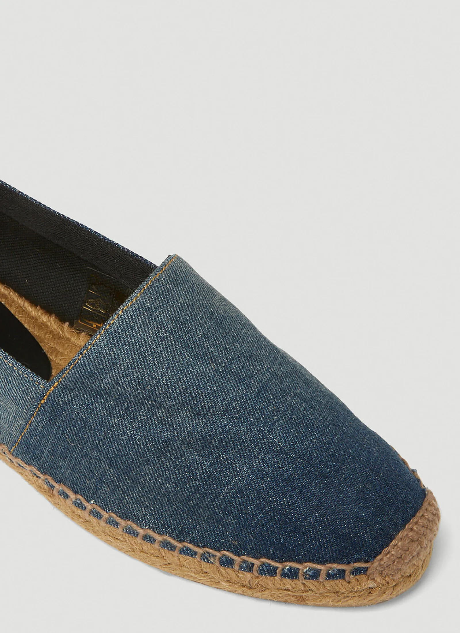 Monogram Embroidered Denim Espadrilles>Saint Laurent Hot