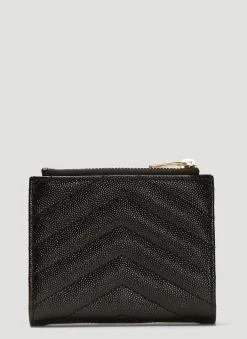 Men Saint Laurent Wallets & Cardholders^Monogram Grain De Poudre Zipped Card Case