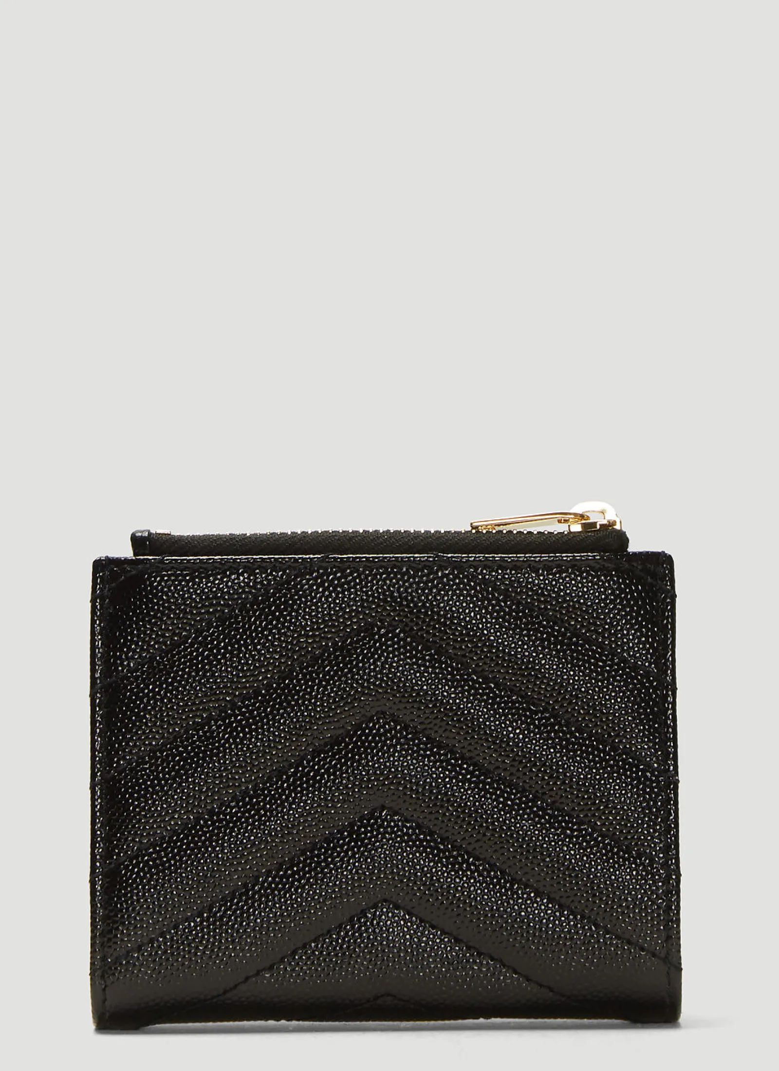 Men Saint Laurent Wallets & Cardholders^Monogram Grain De Poudre Zipped Card Case