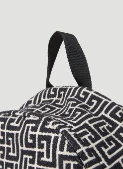 Men Balmain Backpacks^Monogram Jacquard Backpack