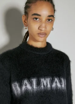 Monogram Jacquard Sweater>Balmain New