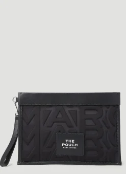 Monogram Large Clutch Bag>Marc Jacobs
