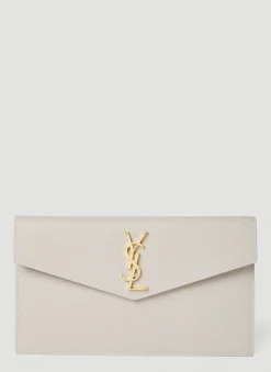 Monogram Medium Envelope Pouch>Saint Laurent Discount