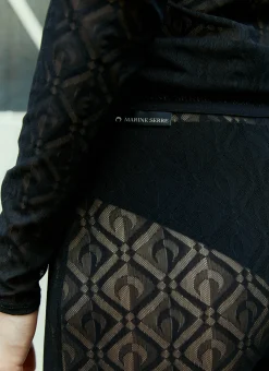 Monogram Mesh Jacquard Tights></noscript>Marine Serre Hot