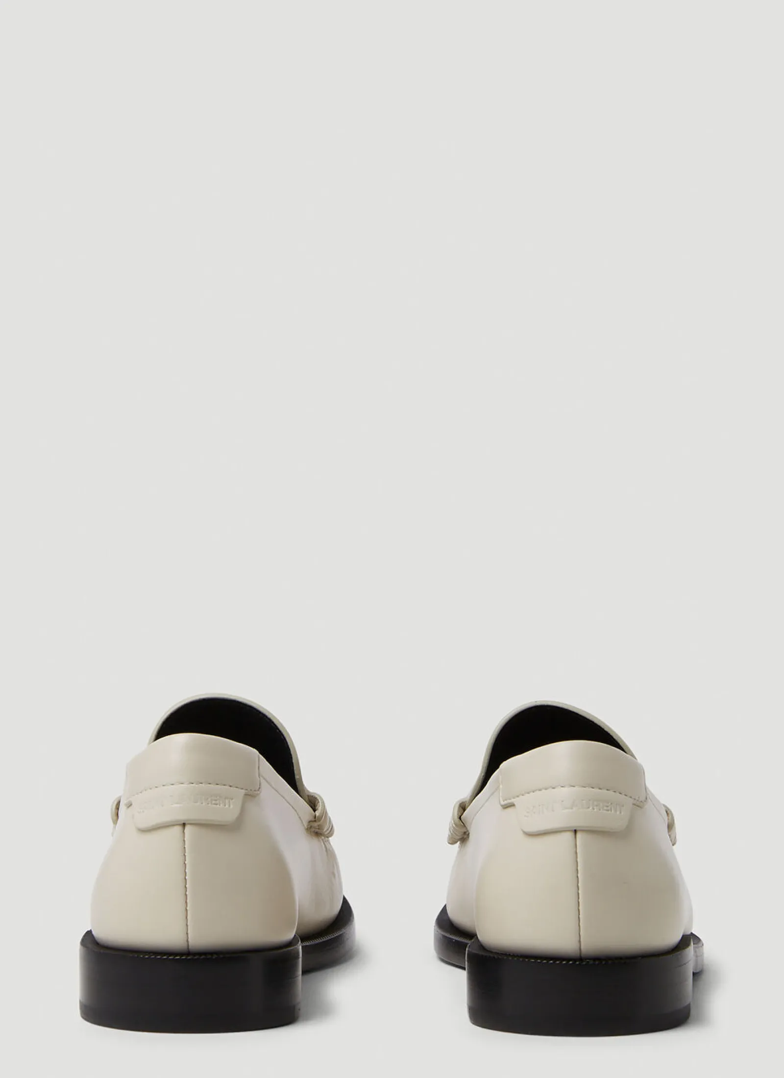 Monogram Plaque Loafers>Saint Laurent Discount