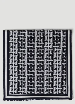 Men Balmain Scarves^Monogram Scarf