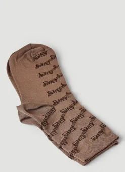 Men Balenciaga Socks^Monogram Socks