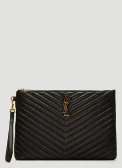 Monogram Tablet Clutch Bag>Saint Laurent Clearance