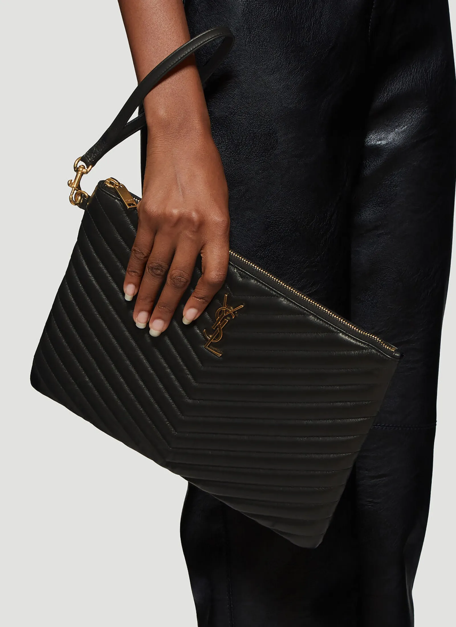 Monogram Tablet Clutch Bag>Saint Laurent Clearance