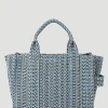 Monogram Washed Denim Mini Tote Bag>Marc Jacobs New
